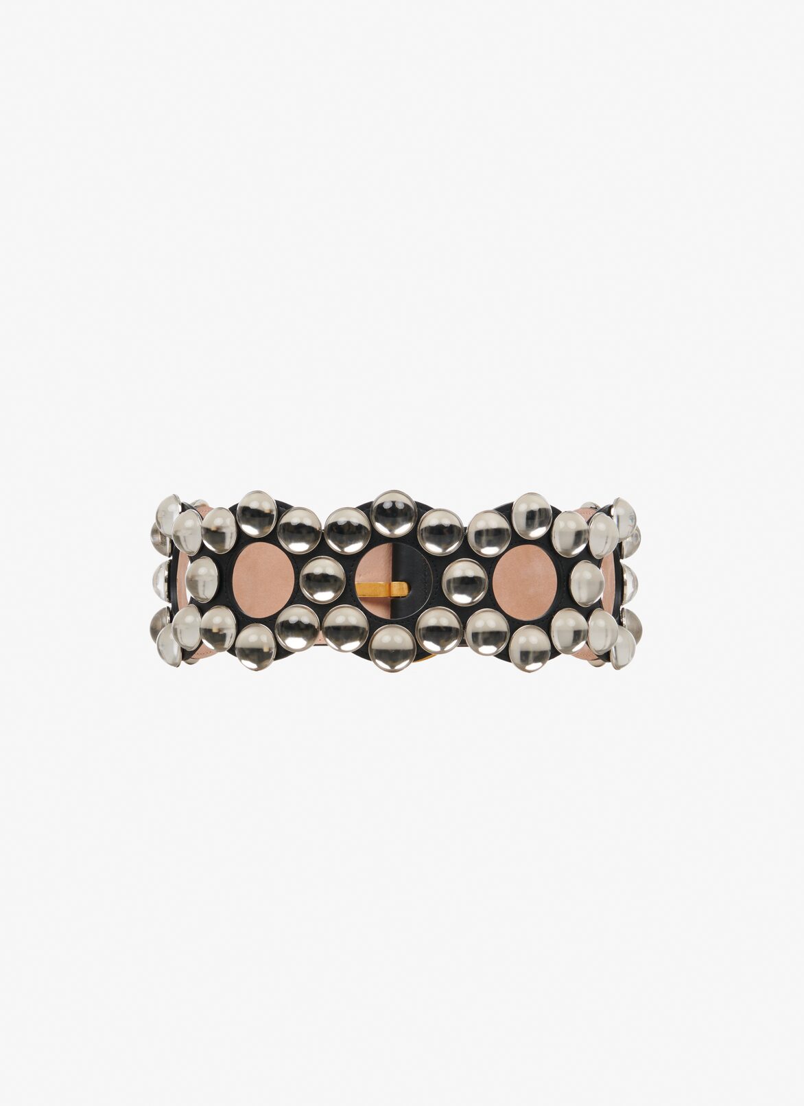Studded Round Belt
 ALAÏA BLACK STUDDED ROUND BELT